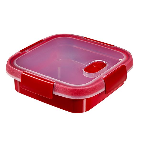 Curver Smart Microwave Multi-use Vk 0.6l Rood 16x16x5cm