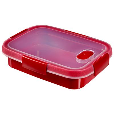 Smart Microwave Multi-use Rh 0.7l Rood 20x15x5cm 