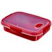 Curver Smart Microwave Multi-use Rh 0.7l Rood 20x15x5cm