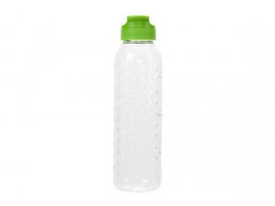 Smart To Go Fles 750ml Transparant-groen Deksel