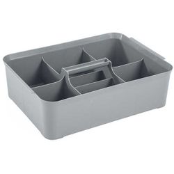 Curver Handy Plus Tray Large Gris 36.6x26.3 X10.4cm Pour Box 12-15-20l 