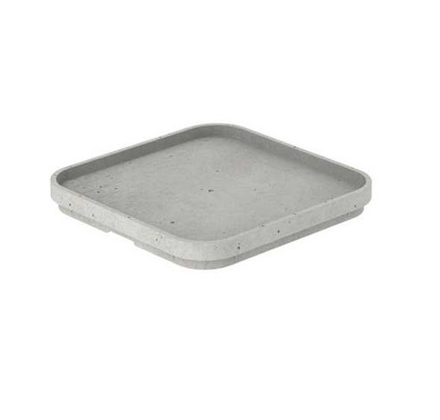 Beton Deksel Xs Rechthoek 17x17x2cm Kunststof  Curver