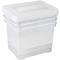 Handy Box Set3x20l 39.5x28.5x37.6cm Tra Nsparant 