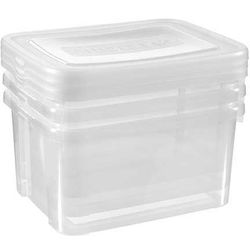 Curver Handy Box Set3x25l 44.x34.5x35cm Transp Arant 