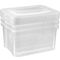 Handy Box Set3x25l 44.x34.5x35cm Transp Arant 