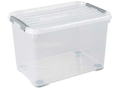 Handy Plus Box 65l Op Wieltjes Transpara Nt - 60x40x39cm