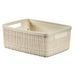 Curver Jute Opbergbox Wit Small 5l 26,5x20 H10,5cm Rechthoek Offwhite