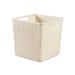 Curver Jute Opbergbox Wit Cube 17l Vierkant Offwhite