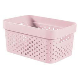 Curver Infinity Recycled Box 4,5l Dots Rose  26x17,5xh12,3cm 