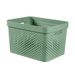 Curver Infinity Recycled Box 17l Dots Groen 35.5x26.2xh21.9cm