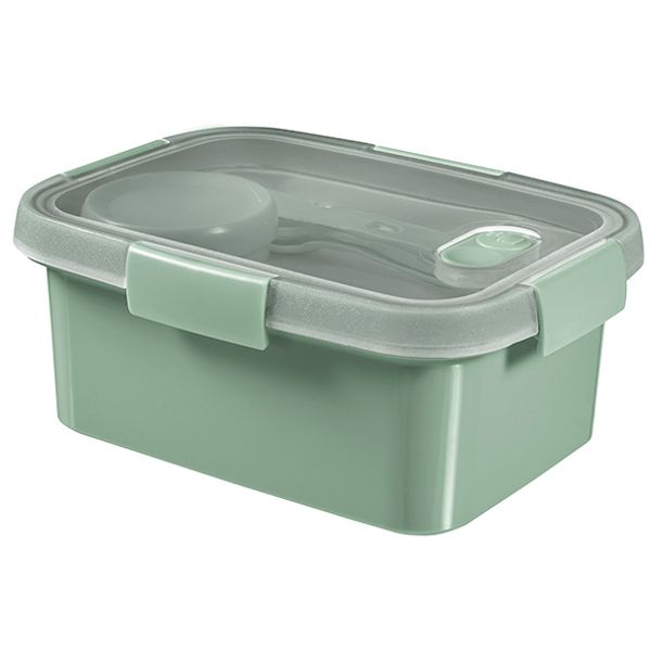 Curver Smart To Go Eco Lunchbox 1.2l Bestekset Sausecup 20.3x15.4x8.8cm