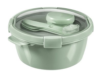 Smart To Go Eco Lunchbox 1.6l Rond Beste Kset Sausecup 22x22x9.6cm