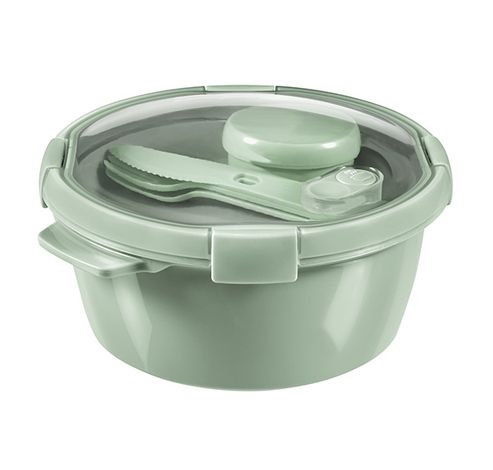 Smart To Go Eco Lunchbox 1.6l Rond Beste Kset Sausecup 22x22x9.6cm  Curver