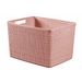 Curver Jute Opbergbox Rose Dawn Large 20l 36,2x 28,2xh23cm