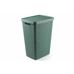 Curver Jute Box A Linge Velvet Pine 58l 43x34 Xh60cm 