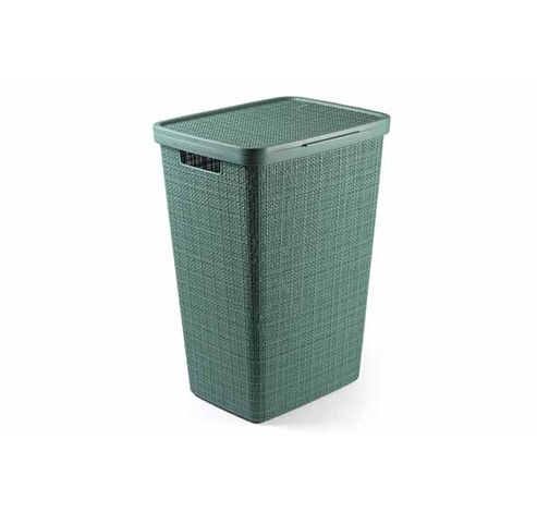 Jute Box A Linge Velvet Pine 58l 43x34 Xh60cm  Curver