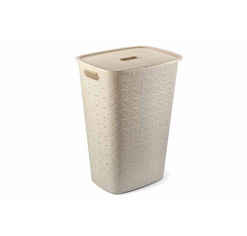 Softex Box A Linge 56l Chalk White 42x31,6xh60cm  Curver