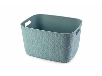 Softex Opbergmand L 19l Teal Blue 37,9x29,2xh22,1cm