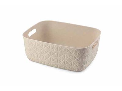Softex Panier De Rangement M 12,5l Chalk White 37,9x29,2xh14,3cm