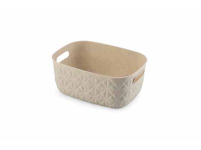 Softex Panier De Rangement S 4l Chalk White 26,4x19,4xh11,1cm