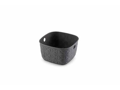 Softex Opbergmand Xs 3l Antraciet 18,8x18,8xh11cm