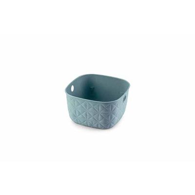 Softex Opbergmand Xs 3l Teal Blue 18,8x18,8xh11cm  Curver