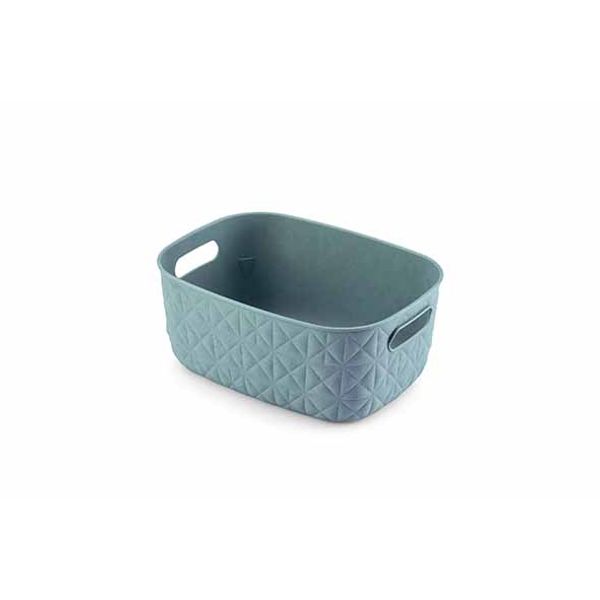 Curver Softex Opbergmand S 4l Teal Blue 26,4x19,4xh11,1cm