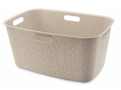 Softex Wasmand 45l Chalk White 57x37xh27cm