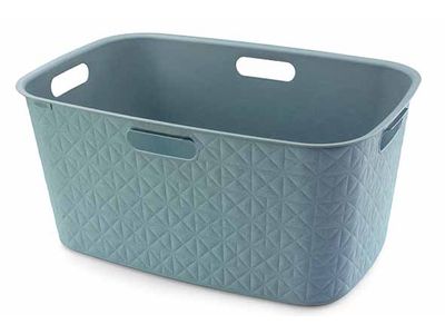 Softex Wasmand 45l Teal Blue 57x37xh27cm