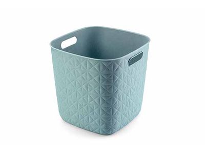 Softex Opbergmand Cube 15l Teal Blue 27,9x27,9xh26,9cm