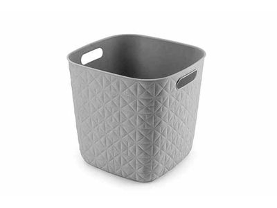 Softex Opbergmand Cube 15l Taupe 27,9x27,9xh26,9cm