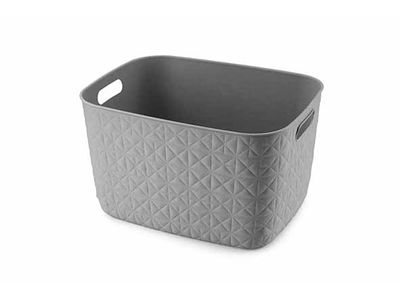 Softex Opbergmand L 19l Taupe 37,9x29,2xh22,1cm