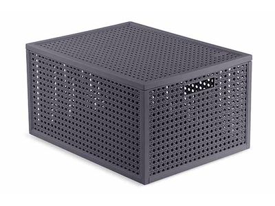 Kaya Opbergmand M 20l Grijsblauw 37,6x30xh20,7cm