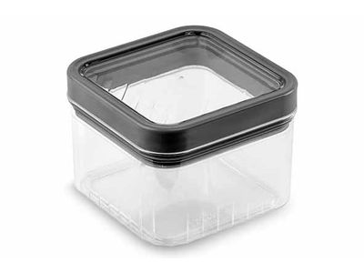 Kara Vershouddoos Xs 0,5l Antraciet 10,7x10,7xh7,9cm
