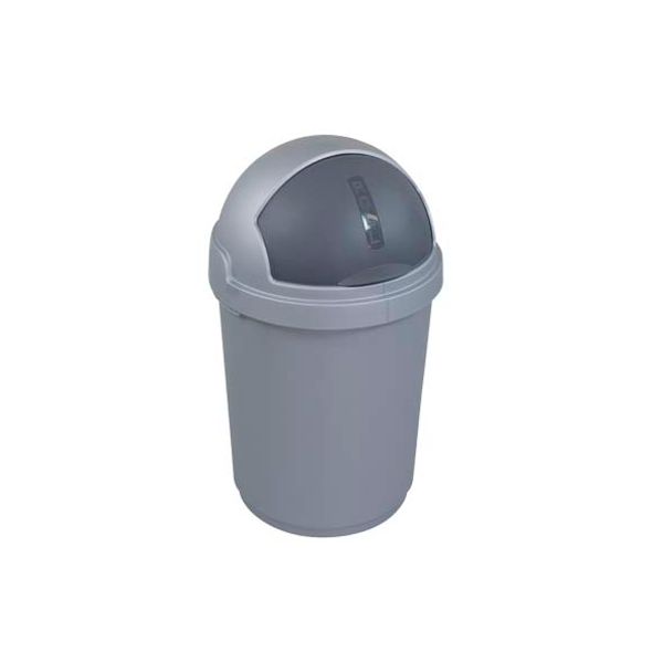 Curver Roll Bullet Bin 25l Zilver-antraciet Rp