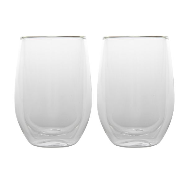 Cosy & Trendy Isolate Tumbler 35cl Set2 D7,5x12,5cm Dubbelwandig Glas