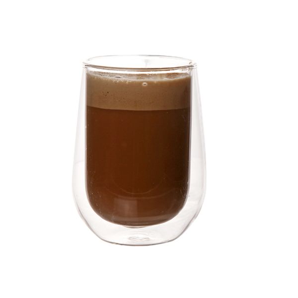 Isolate Koffieglas 19cl Set2 D6,3xh10cm Dubbelwandig Glas 