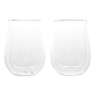 Isolate Koffieglas 19cl Set2 D6,3xh10cm Dubbelwandig Glas 