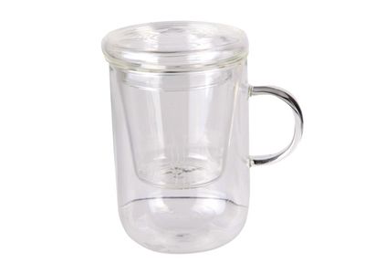 Borosilicate Tisaniere 47cl D8xh12,5cm 470ml