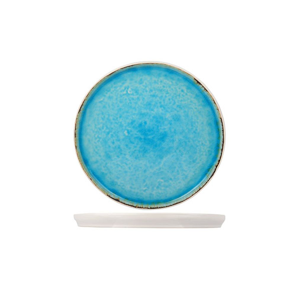 Cosy & Trendy Dessertborden Laguna Azzurro Dessertbord 21,5cm Rond