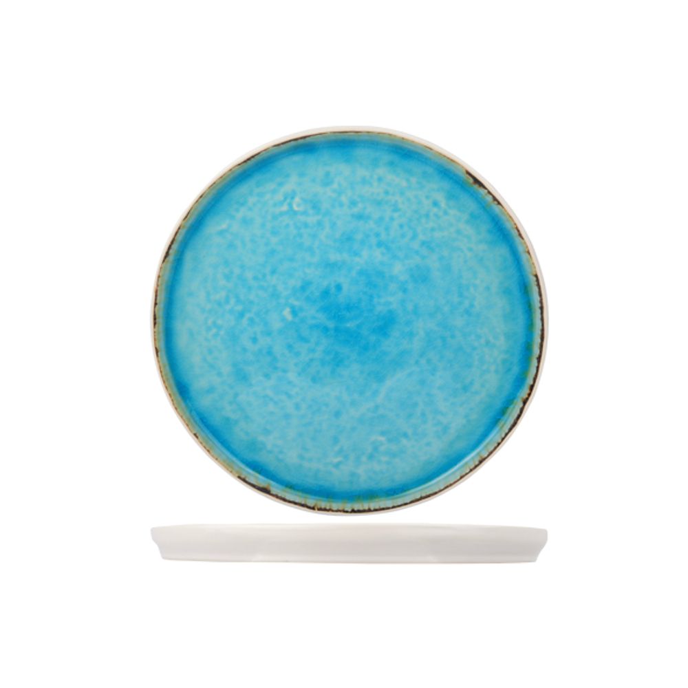 Cosy & Trendy Dessertborden Laguna Azzurro Dessertbord 21,5cm Rond