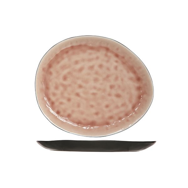 Cosy & Trendy Laguna Old Rose Plat Bord 27x23cm Ovaal 