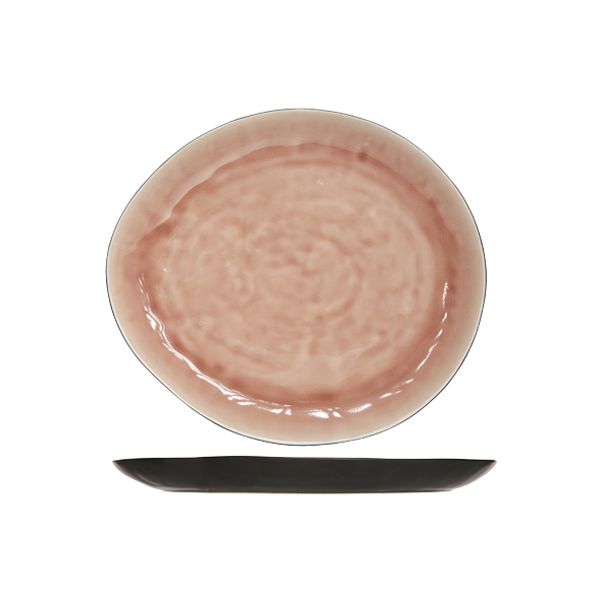 Laguna Old Rose Plat Bord 32,5x28,5cm Ov Aal 