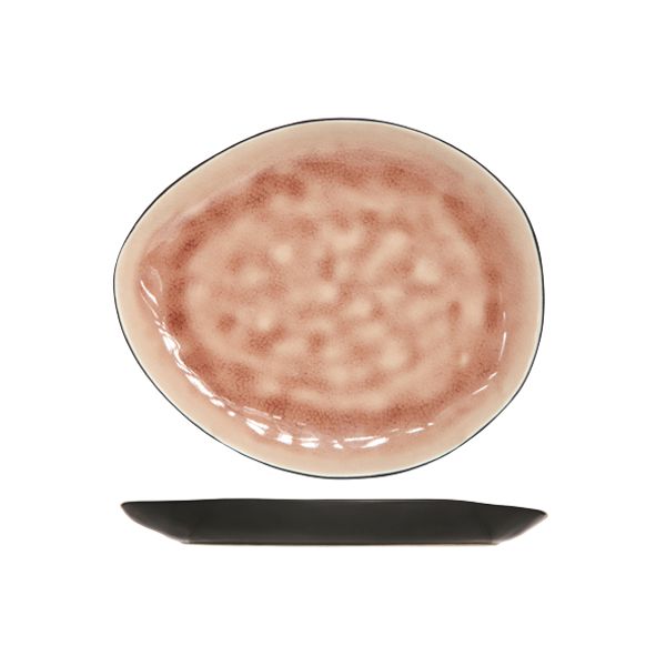 Cosy & Trendy Laguna Old Rose Plat Bord 19,5x16cm Ovaa L