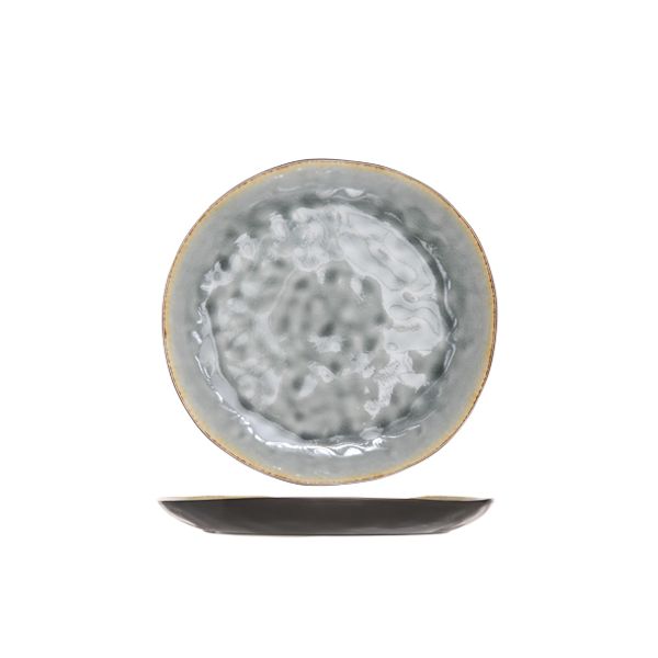 Cosy & Trendy Laguna Blue-grey Plat Bord 27cm Rond 