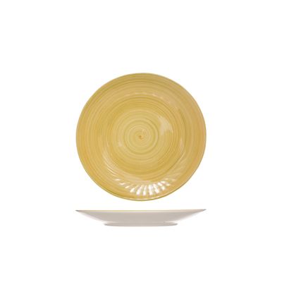 Turbolino Jaune Assiette Plate D27cm  