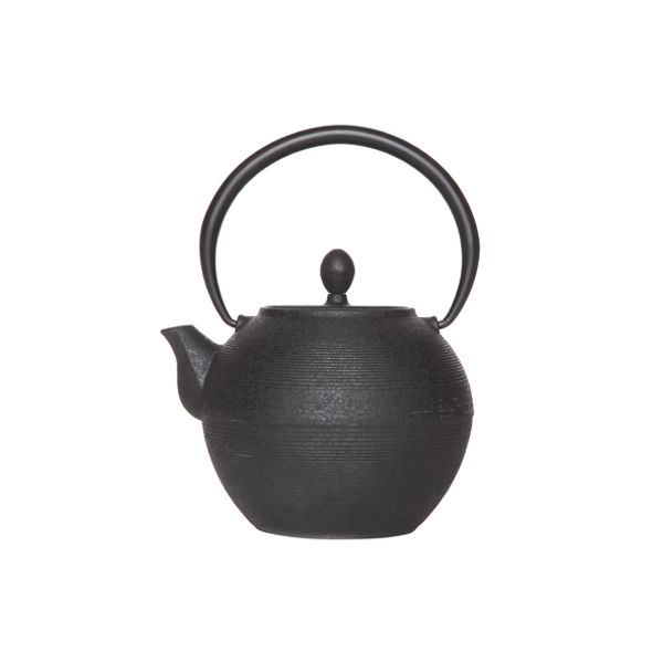 Akita Black Theepot 1.2l Gietijzer Tsp72 