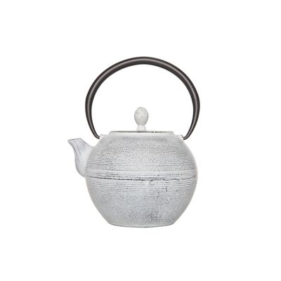 Akita Cream Theepot 1,2l Gietijzer  Met Filter Tsp72  Cosy & Trendy