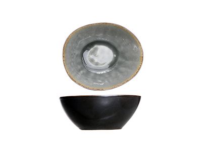 Laguna Blue-grey Schaaltje 10.5x9xh4cm 