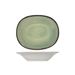 Fez Green Diep Bord Ovaal 17.5x21.5cm  